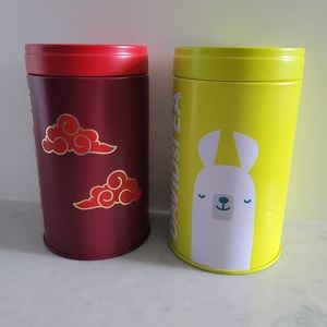 Davids Tea tins